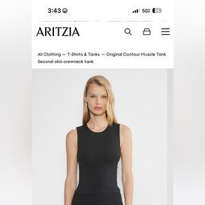 Aritzia Original Contour Muscle Tank